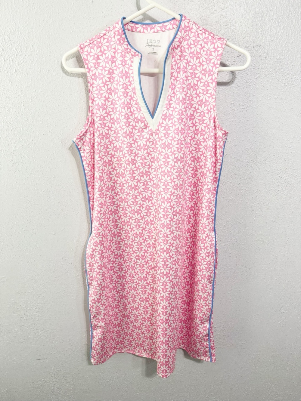 IZOD floral pink Bree brunch dress small